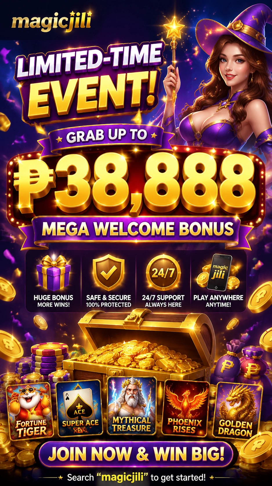 Casino promotion banner for Philippine players